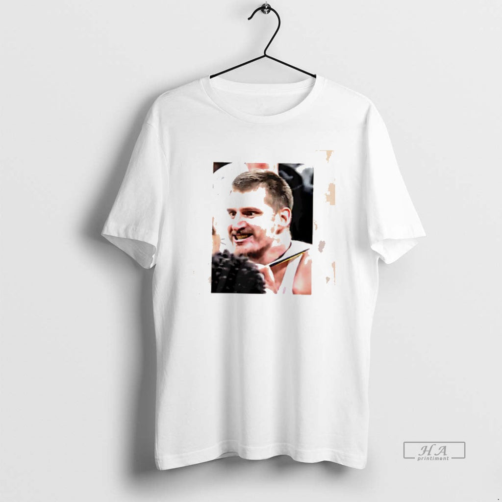 Official Jokic Fights Okc After Lu Dort Fouls Him - Adult & Kids T-Shirts, Sweatshirts & Hoodies apparel design preview 1