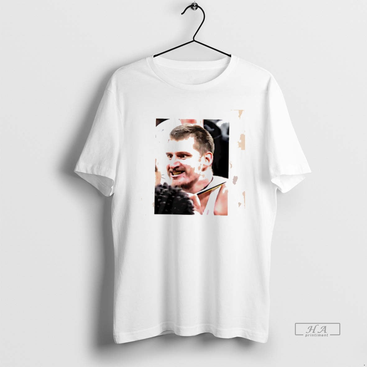Official Jokic Fights Okc After Lu Dort Fouls Him - Adult & Kids T-Shirts, Sweatshirts & Hoodies apparel design preview 1