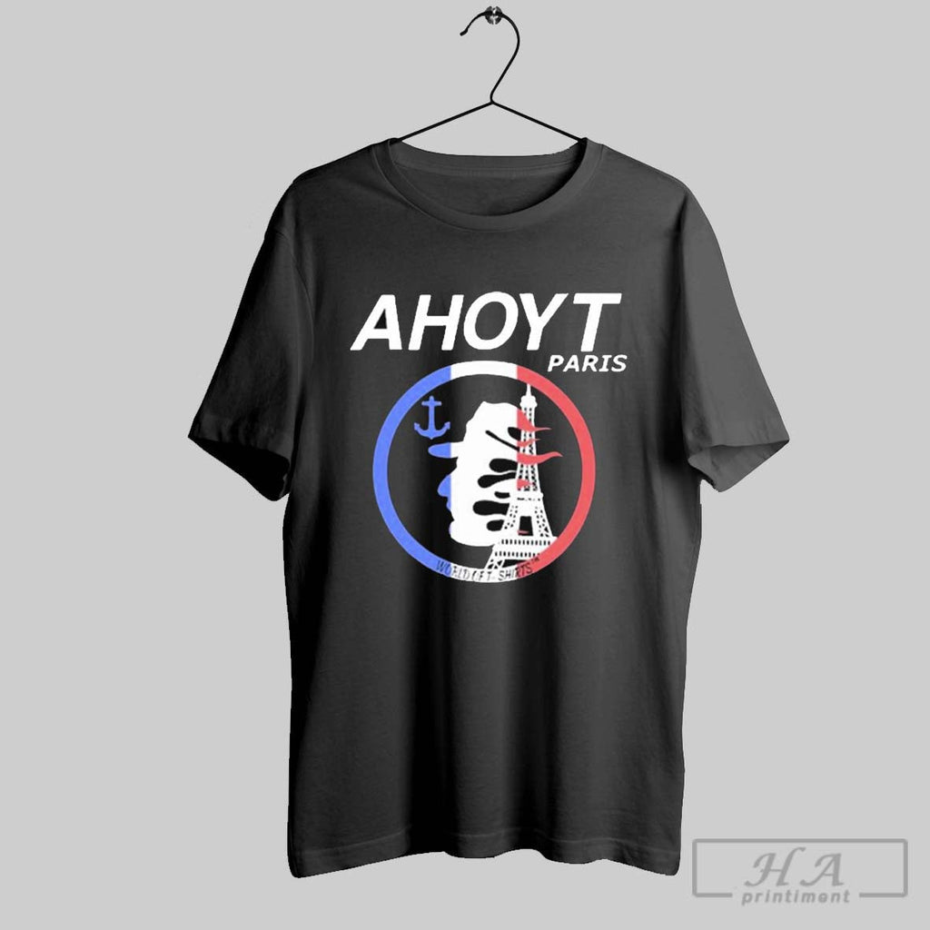 Official Joshua Block Wearing Ahoyt Paris - Adult & Kids T-Shirts, Sweatshirts & Hoodies apparel design preview 1