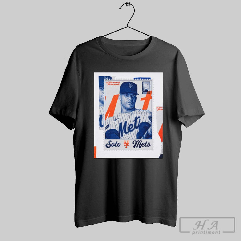 Official Juan Soto New York Mets A Souvenir For The - Adult & Kids T-Shirts, Sweatshirts & Hoodies apparel design preview 1