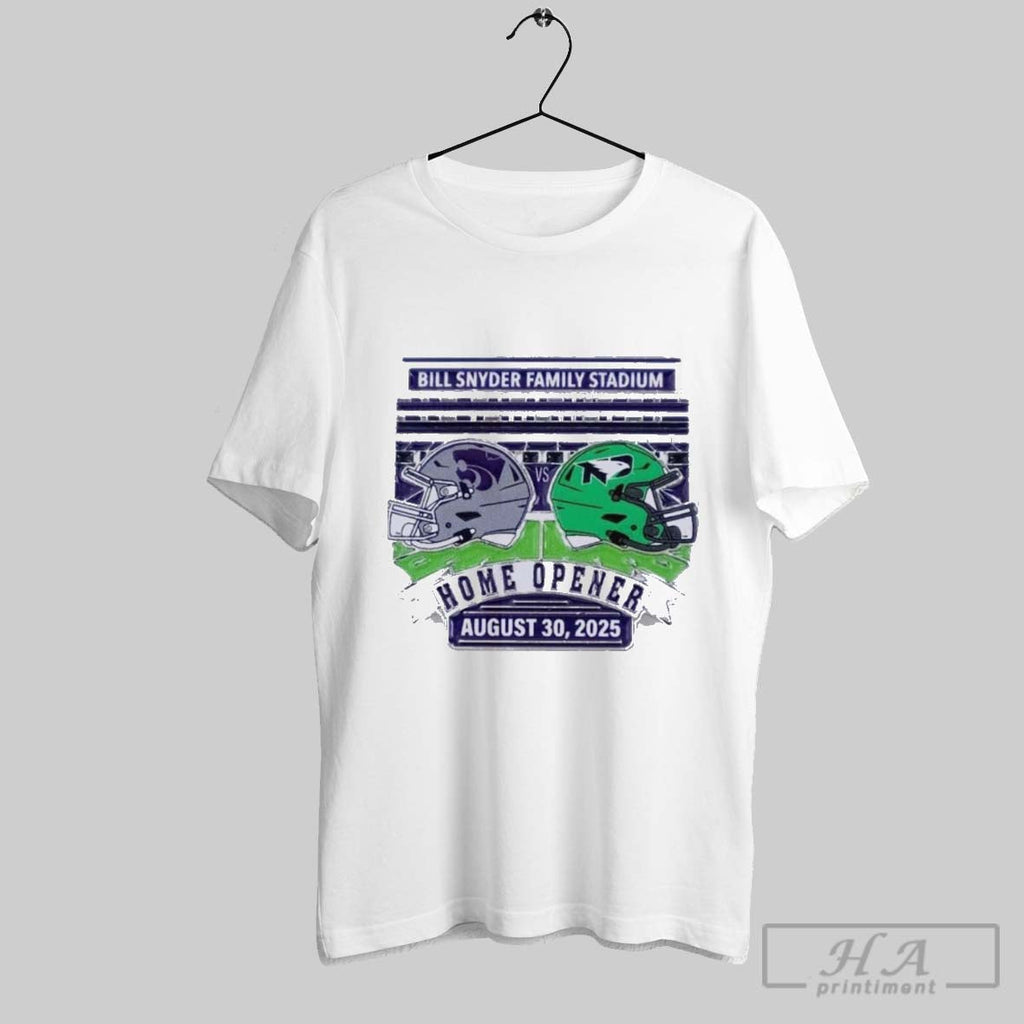Official K State Wildcats Vs North Dakota Fighting - Adult & Kids T-Shirts, Sweatshirts & Hoodies apparel design preview 1