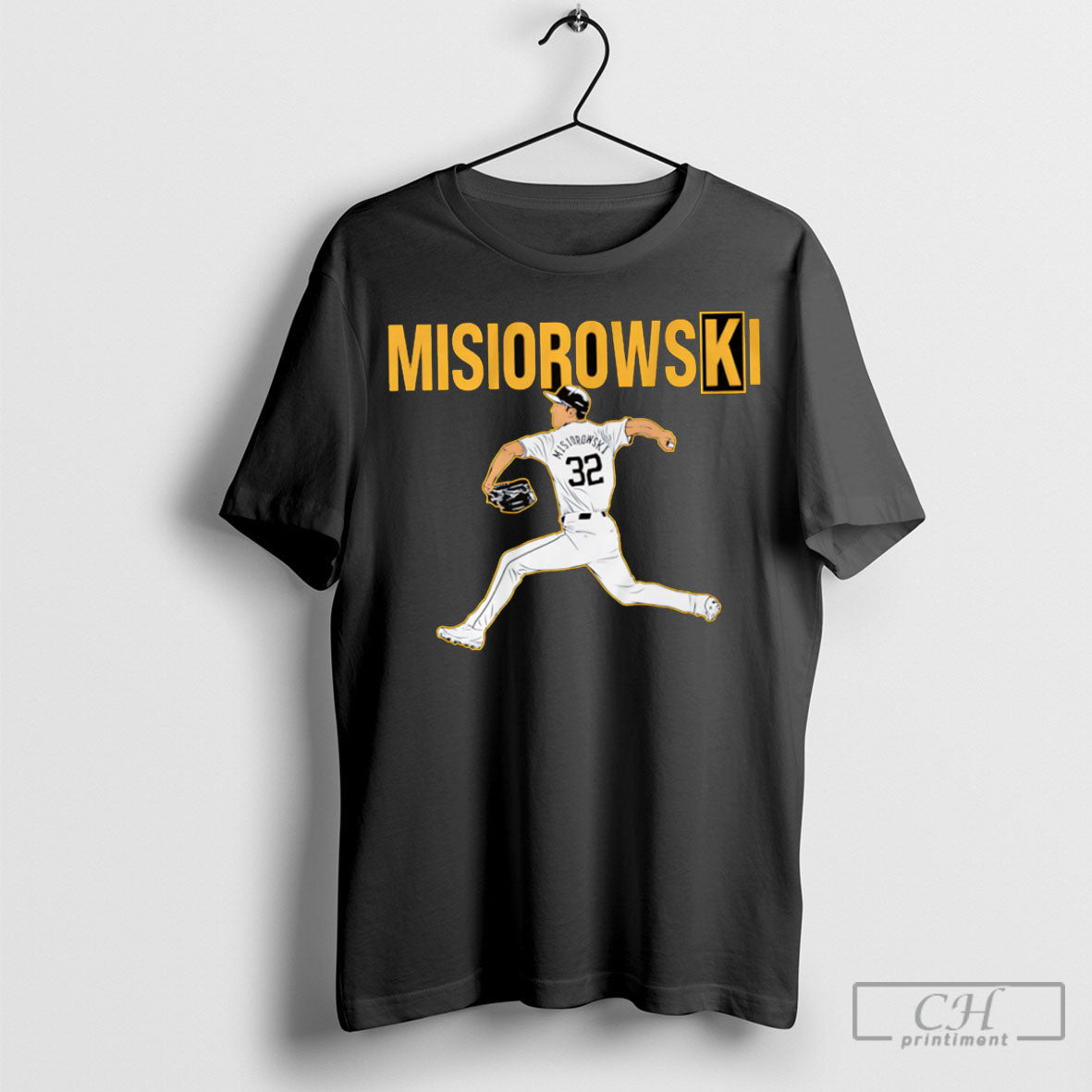 Official K Sign Jacob Misiorowski Milwaukee Baseball - Adult & Kids T-Shirts, Sweatshirts & Hoodies apparel design preview 1