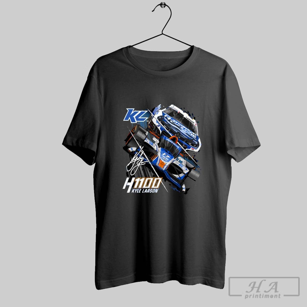 Official Kl5 Kl17 Hendrickcars H1100 Kyle Larson Dual - Adult & Kids T-Shirts, Sweatshirts & Hoodies apparel design preview 1