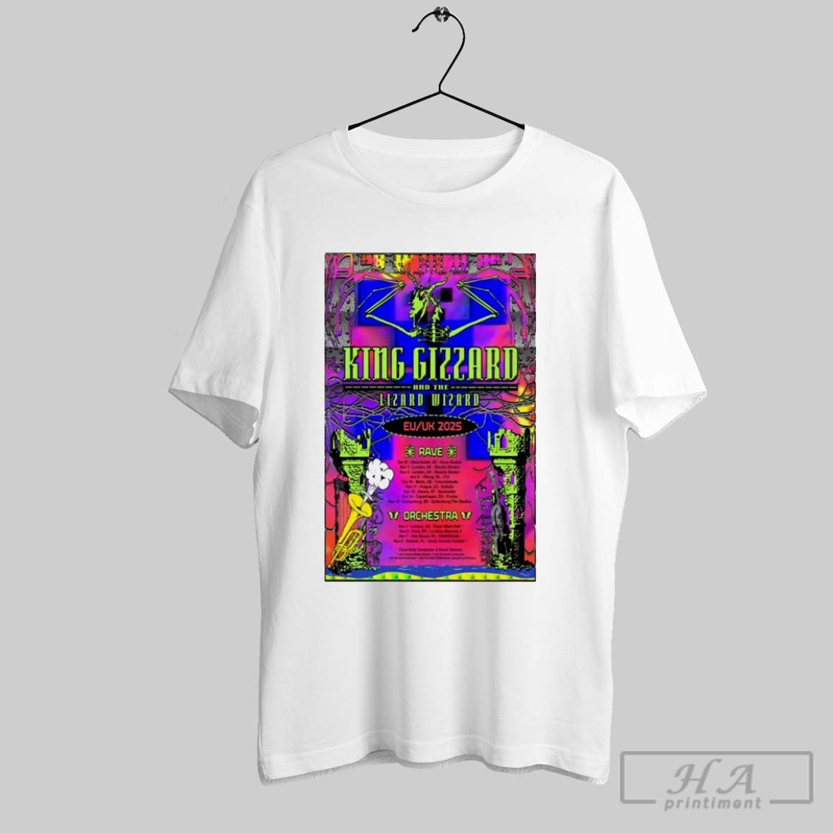Official King Gizzard And The Lizard Wizard Eu Uk - Adult & Kids T-Shirts, Sweatshirts & Hoodies apparel design preview 1