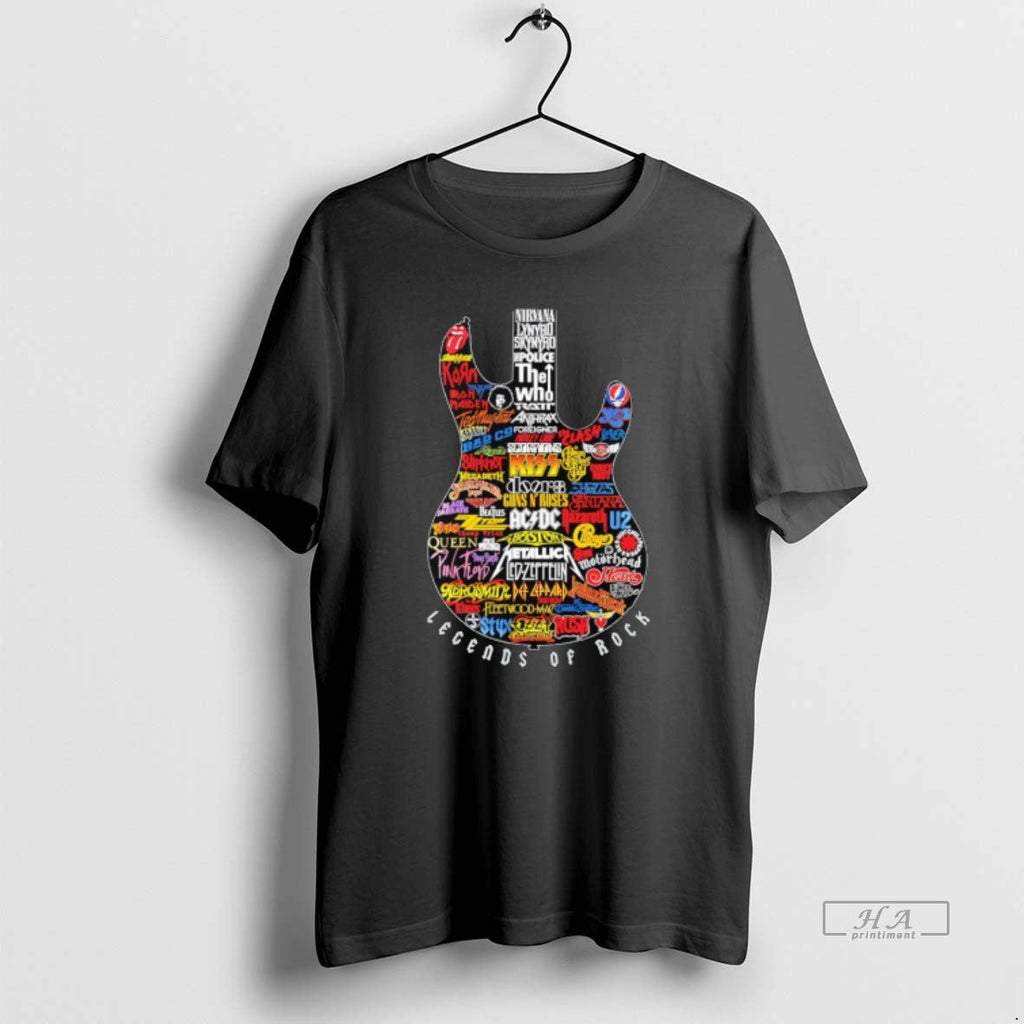 Official Legends Of Rock Collections Etc Colorful - Adult & Kids T-Shirts, Sweatshirts & Hoodies apparel design preview 1