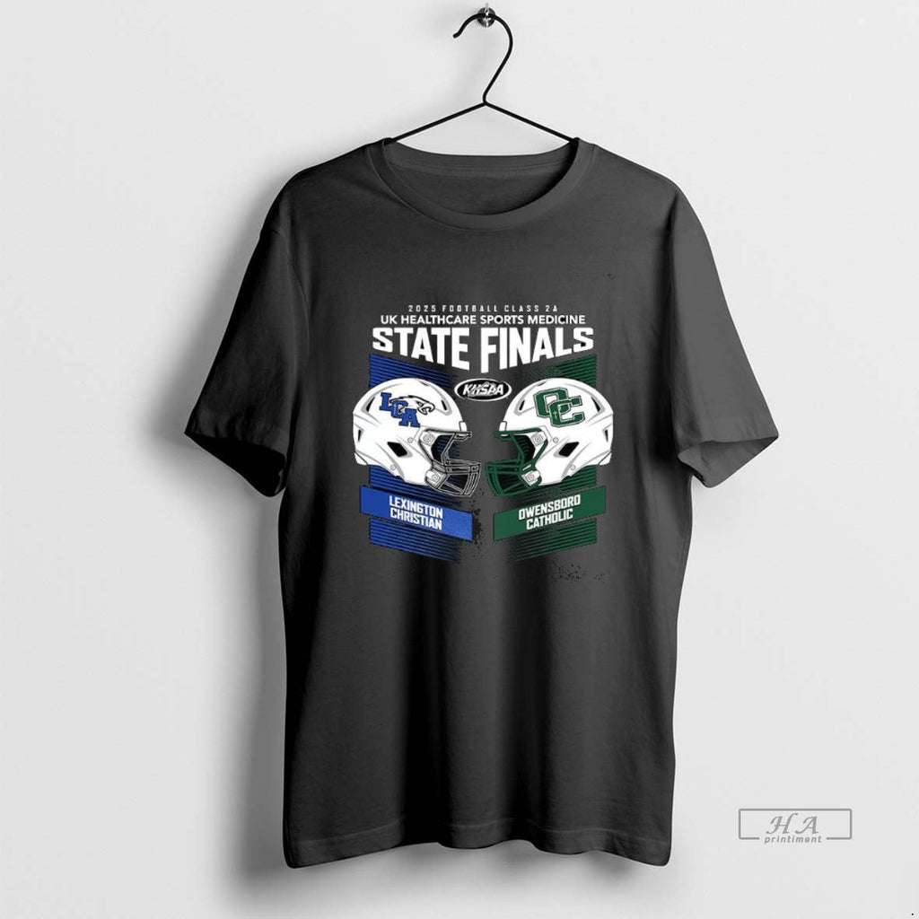 Official Lexington Christian Vs Owensboro Catholic - Adult & Kids T-Shirts, Sweatshirts & Hoodies apparel design preview 1