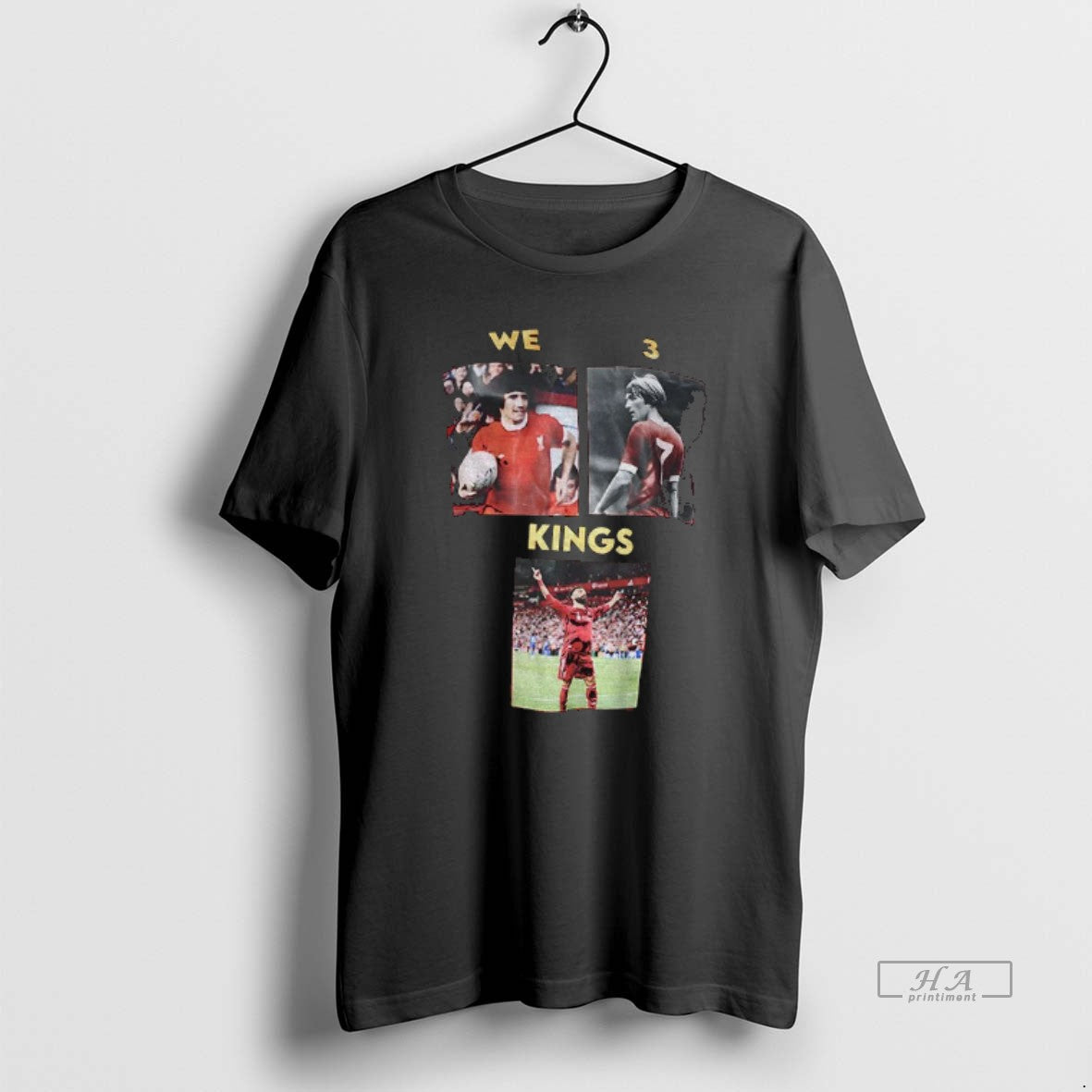 Official Liverpool Kevin Keegan Kenny Dalglish - Adult & Kids T-Shirts, Sweatshirts & Hoodies apparel design preview 1