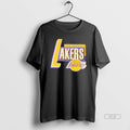 Official Los Angeles Lakers Mitchell Ness Centre - Adult & Kids T-Shirts, Sweatshirts & Hoodies apparel design preview 1