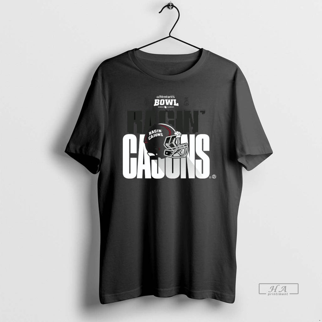 Official Louisiana Ragin Cajuns 2025 68 Ventures Bowl - Adult & Kids T-Shirts, Sweatshirts & Hoodies apparel design preview 1