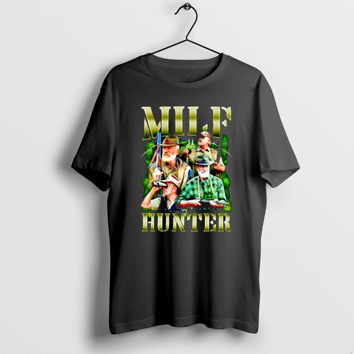 Official Milf Hunter - Adult & Kids T-Shirts, Sweatshirts & Hoodies apparel design preview 1