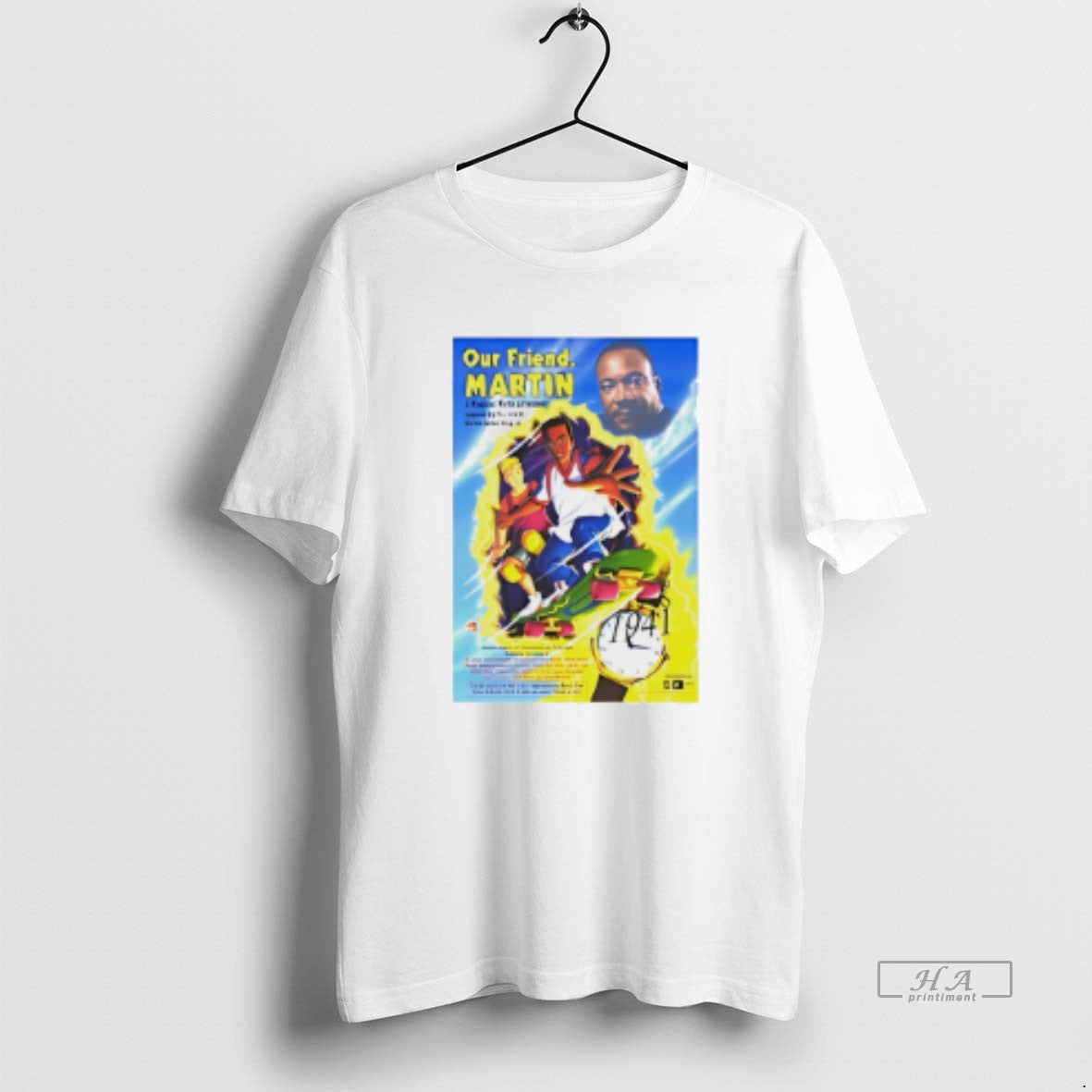 Official Martin Luther King Jr Our Friend Civil - Adult & Kids T-Shirts, Sweatshirts & Hoodies apparel design preview 1