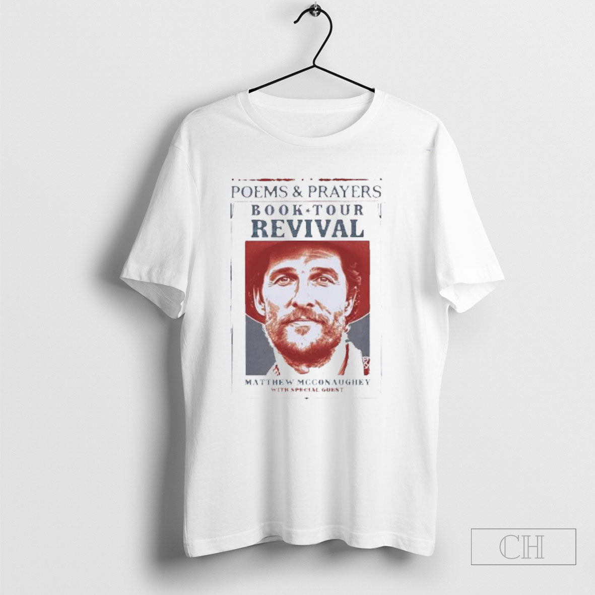 Official Matthew Mcconaughey Poems And Prayers Book - Adult & Kids T-Shirts, Sweatshirts & Hoodies apparel design preview 1