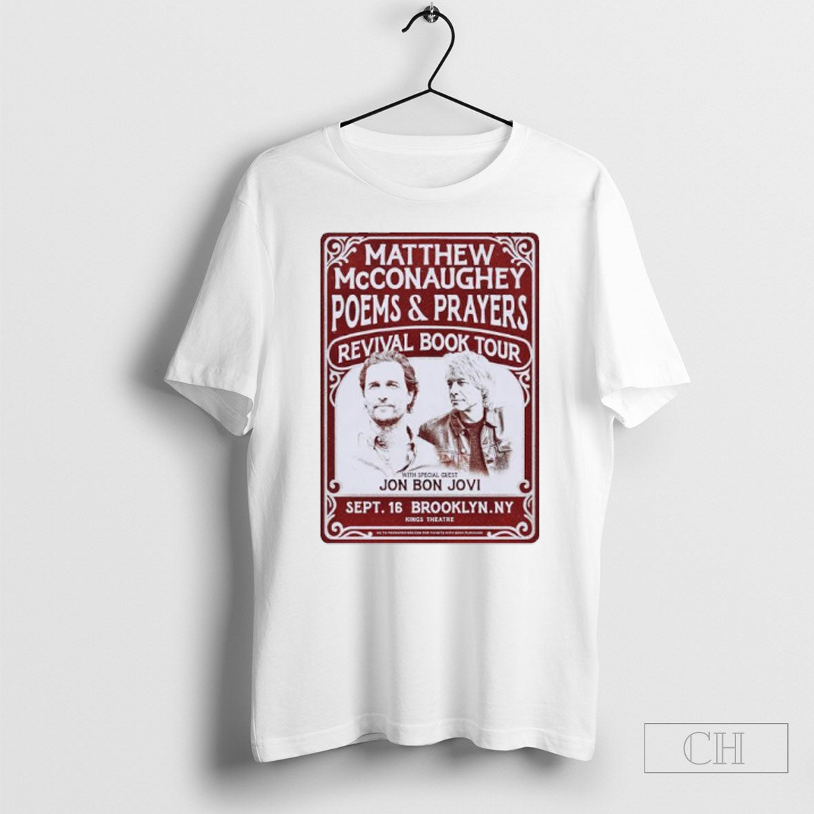 Official Matthew Mcconaughey Poems And Prayers - Adult & Kids T-Shirts, Sweatshirts & Hoodies apparel design preview 1