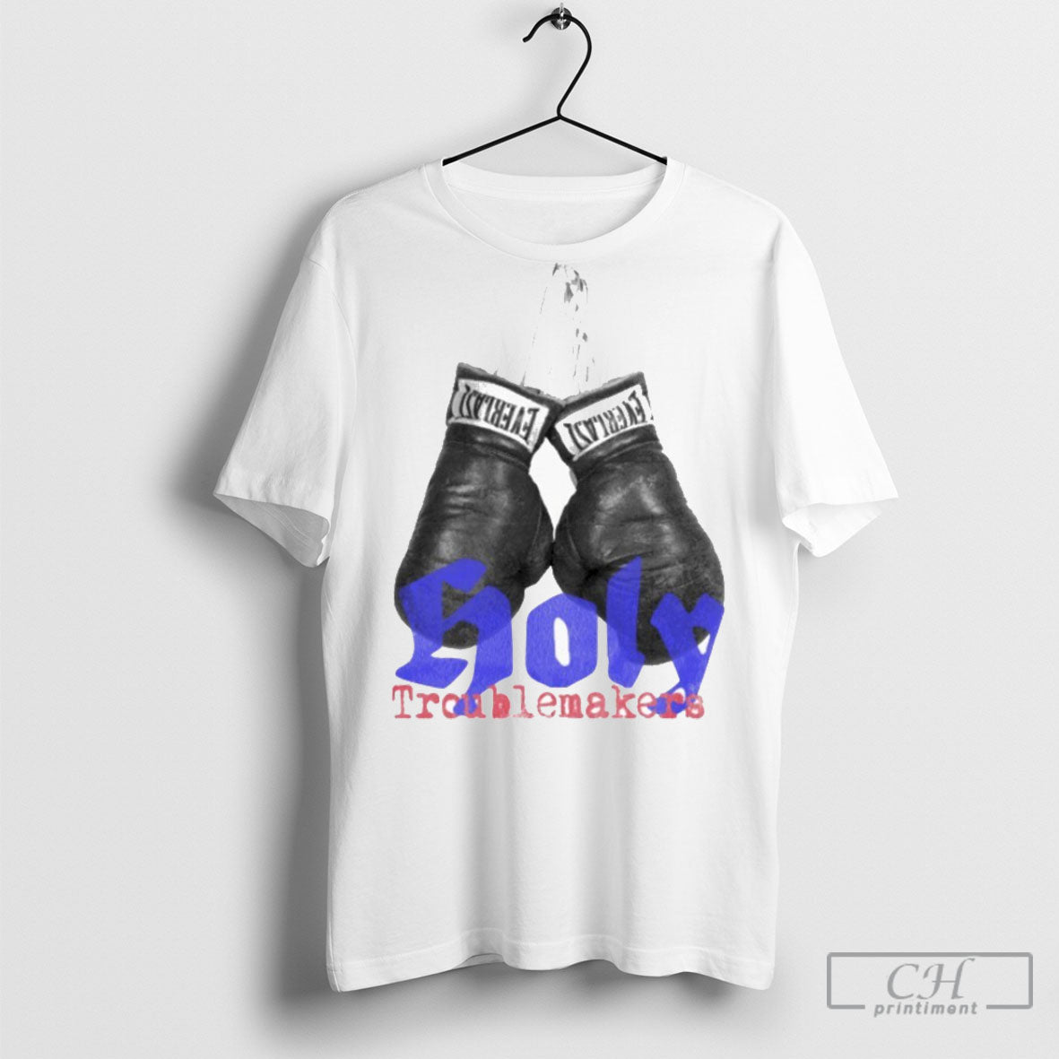 Official Mercy Culture Holy Troublemakers Boxing - Adult & Kids T-Shirts, Sweatshirts & Hoodies apparel design preview 1