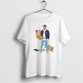 Official Michigan Wolverines Football Holding Pizza - Adult & Kids T-Shirts, Sweatshirts & Hoodies apparel design preview 1