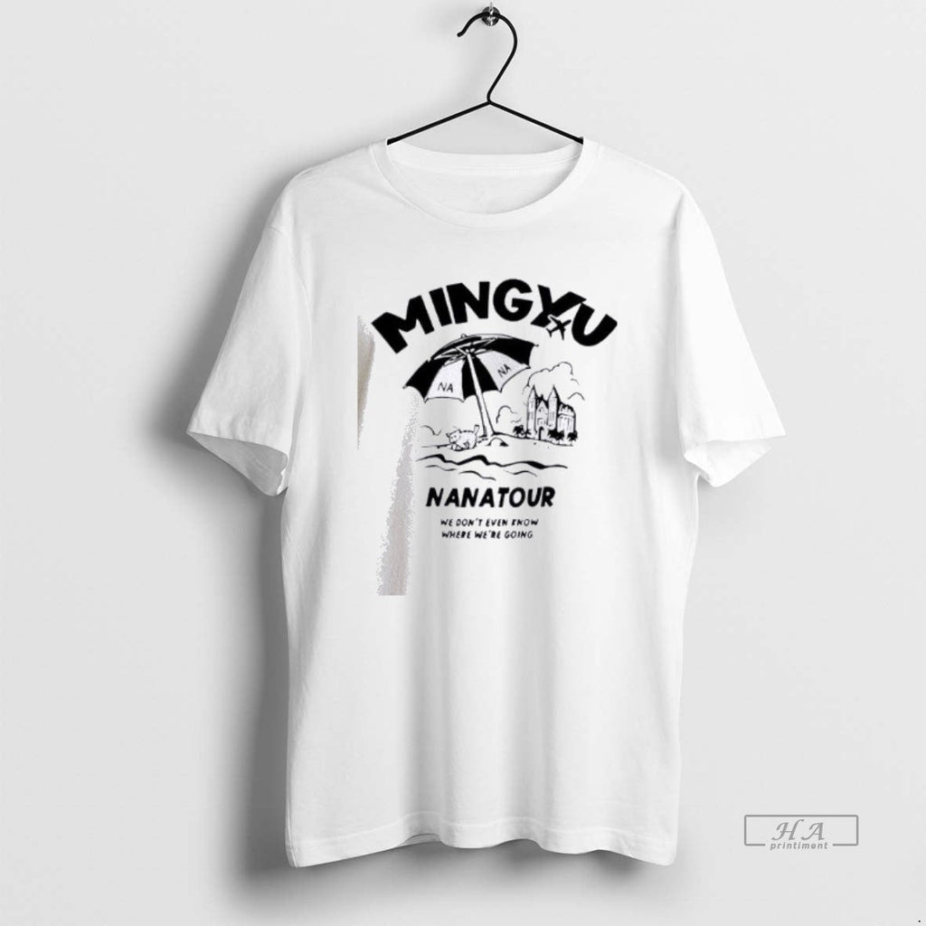Official Mingyu Nana Tour Vintage - Adult & Kids T-Shirts, Sweatshirts & Hoodies apparel design preview 1