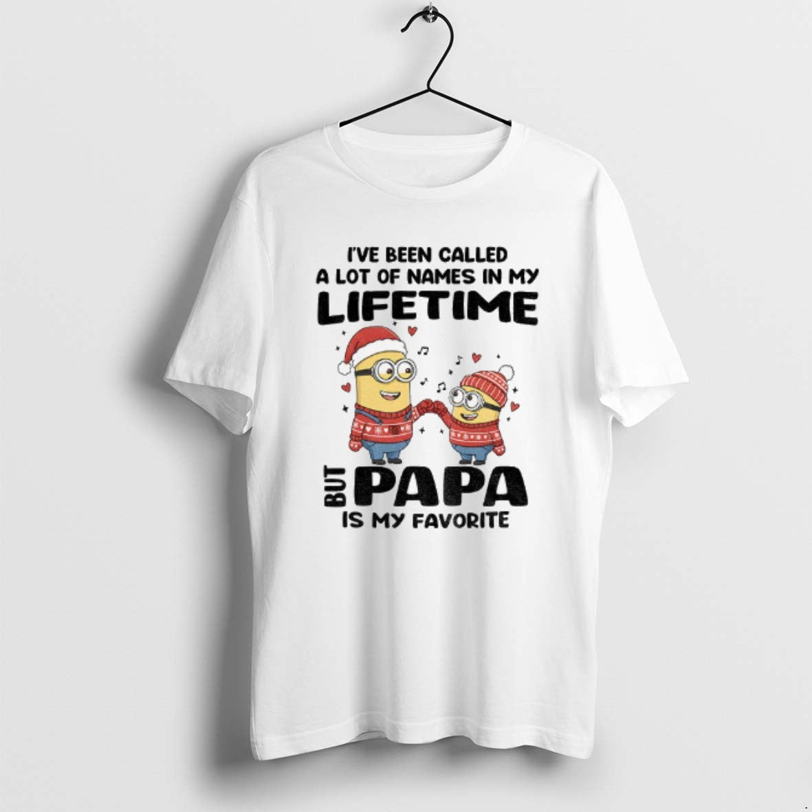 Official Minion Santa Ive Been Called Lot Names My - Adult & Kids T-Shirts, Sweatshirts & Hoodies apparel design preview 1