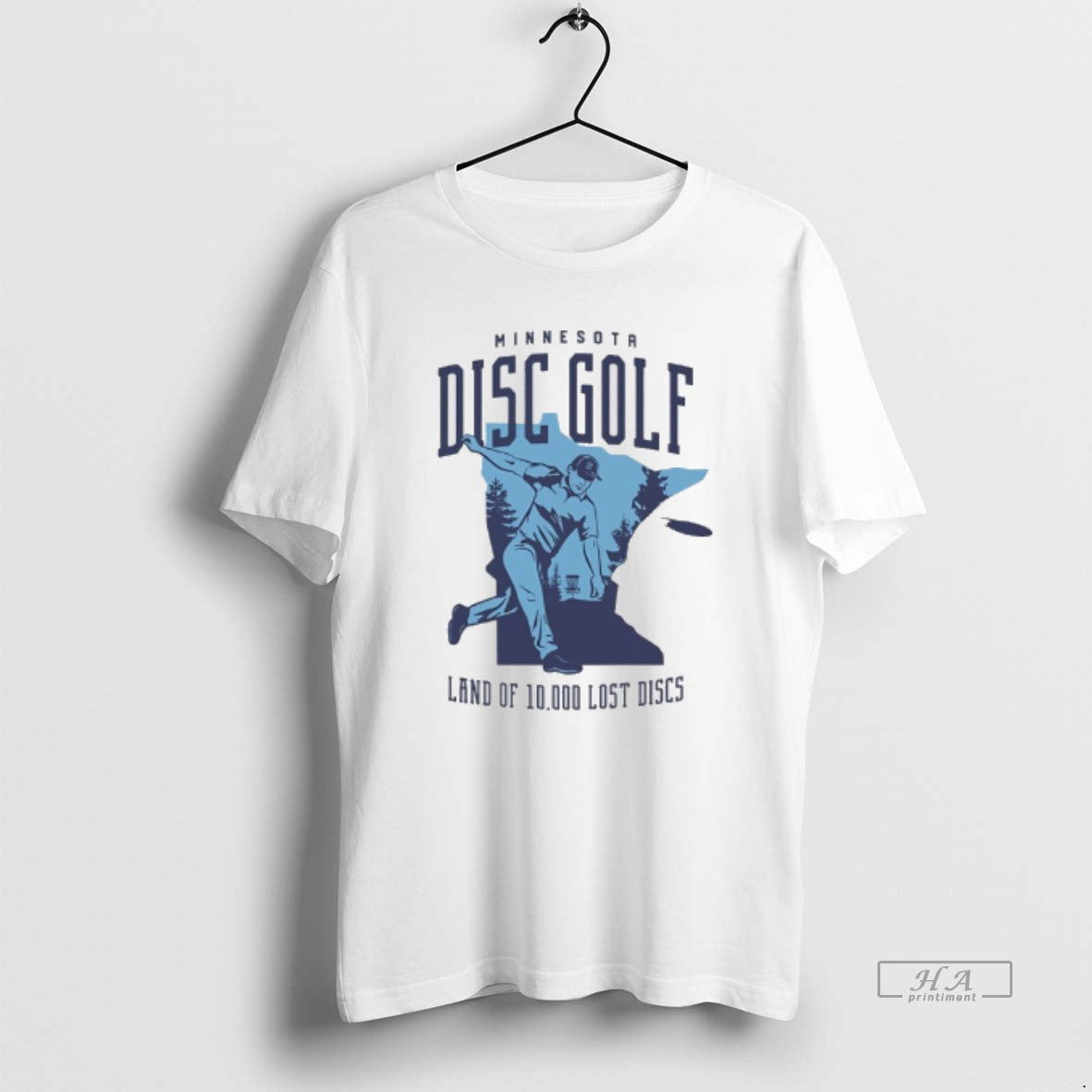 Official Minnesota Disc Golf Land 10000 Lost Discs - Adult & Kids T-Shirts, Sweatshirts & Hoodies apparel design preview 1