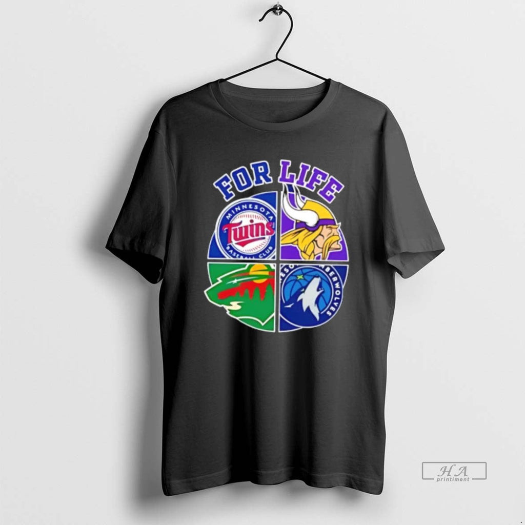 Official Minnesota Life Logo Sports 2026 - Adult & Kids T-Shirts, Sweatshirts & Hoodies apparel design preview 1