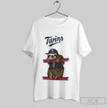 Official Minnesota Twins Tiny Turnip Sloth 2025 - Adult & Kids T-Shirts, Sweatshirts & Hoodies apparel design preview 1