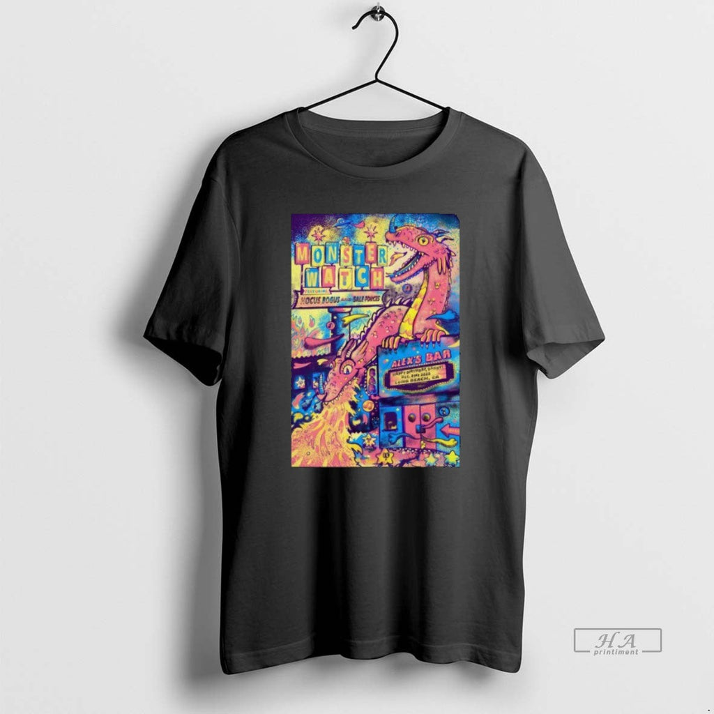 Official Monsterwatch Dec 21 2025 Alexs Bar Long - Adult & Kids T-Shirts, Sweatshirts & Hoodies apparel design preview 1