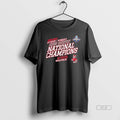 Official Nc State Wolfpack 2025 Ncaa D1 Cross Country - Adult & Kids T-Shirts, Sweatshirts & Hoodies apparel design preview 1