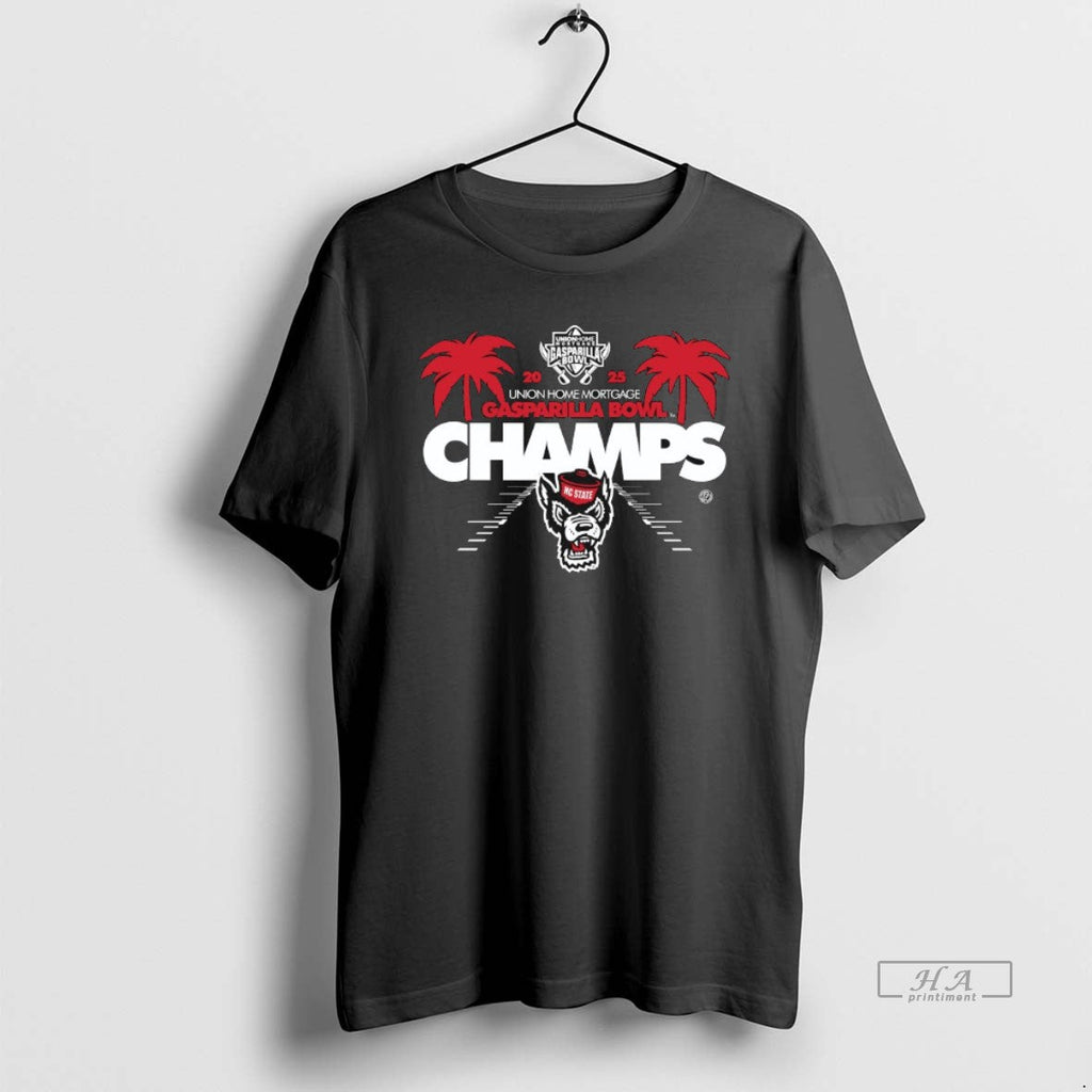 Official Nc State Wolfpack 2025 Ncaa Football Union - Adult & Kids T-Shirts, Sweatshirts & Hoodies apparel design preview 1