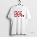Official Neaso Proud Union Member Creme - Adult & Kids T-Shirts, Sweatshirts & Hoodies apparel design preview 1