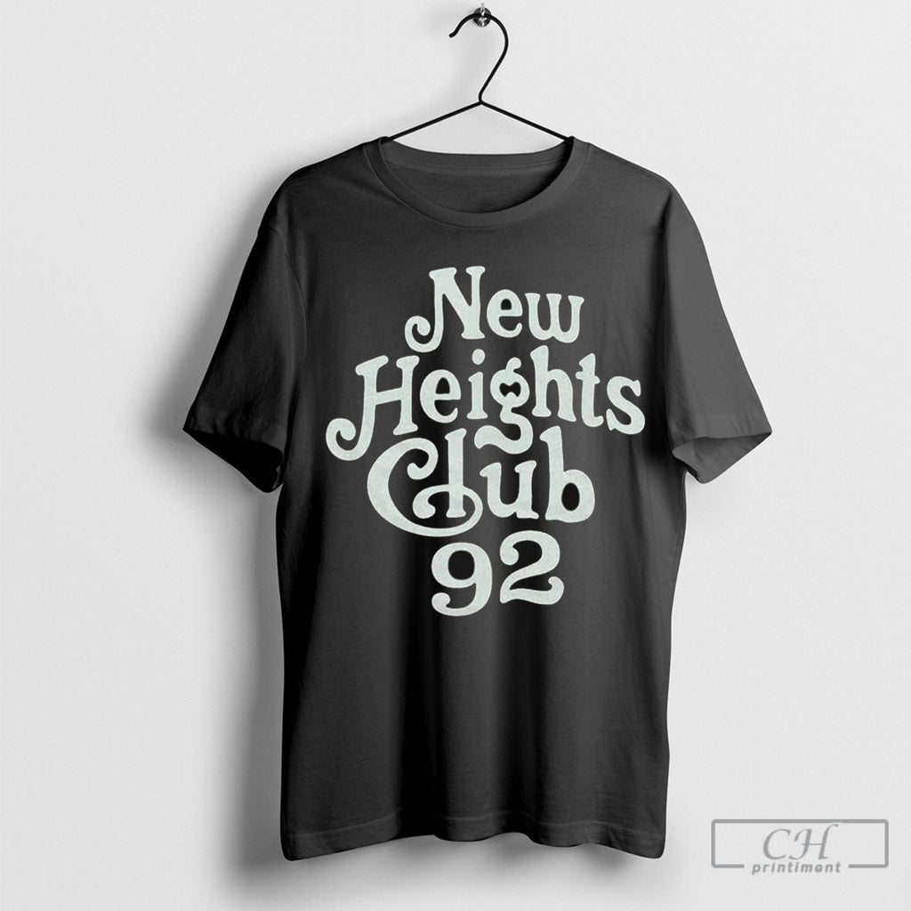 Official New Heights Club 92 Jason And Travis Kelce - Adult & Kids T-Shirts, Sweatshirts & Hoodies apparel design preview 1