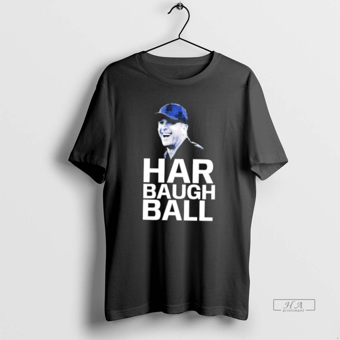 Official New York Giants Jim Harbaugh Ball - Adult & Kids T-Shirts, Sweatshirts & Hoodies apparel design preview 1