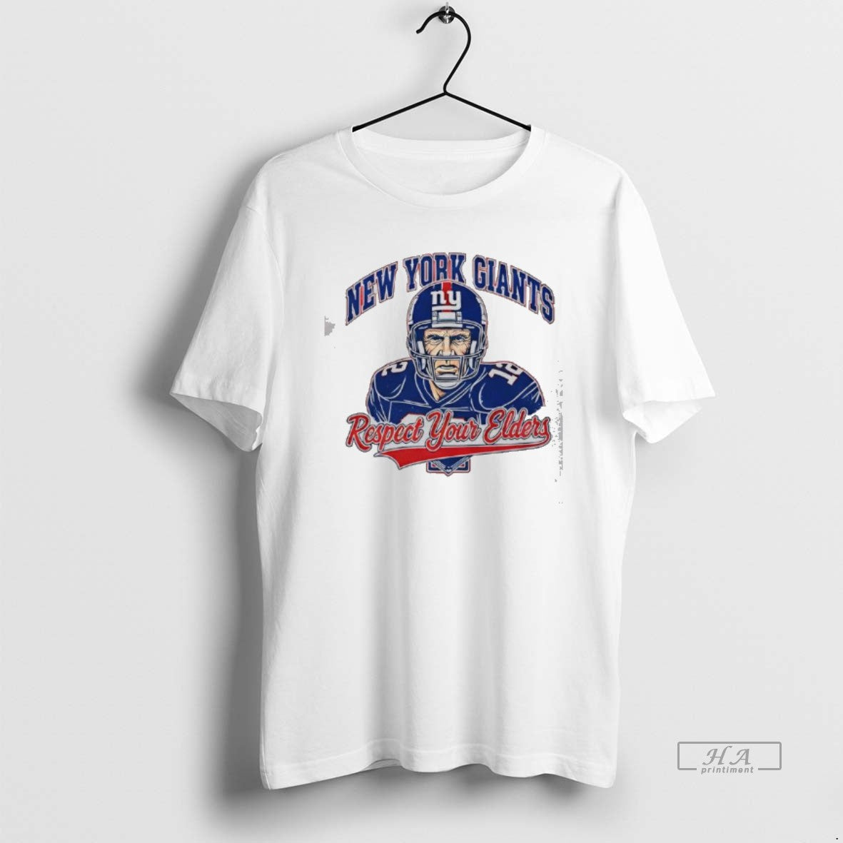Official New York Giants Respect Your Elders - Adult & Kids T-Shirts, Sweatshirts & Hoodies apparel design preview 1