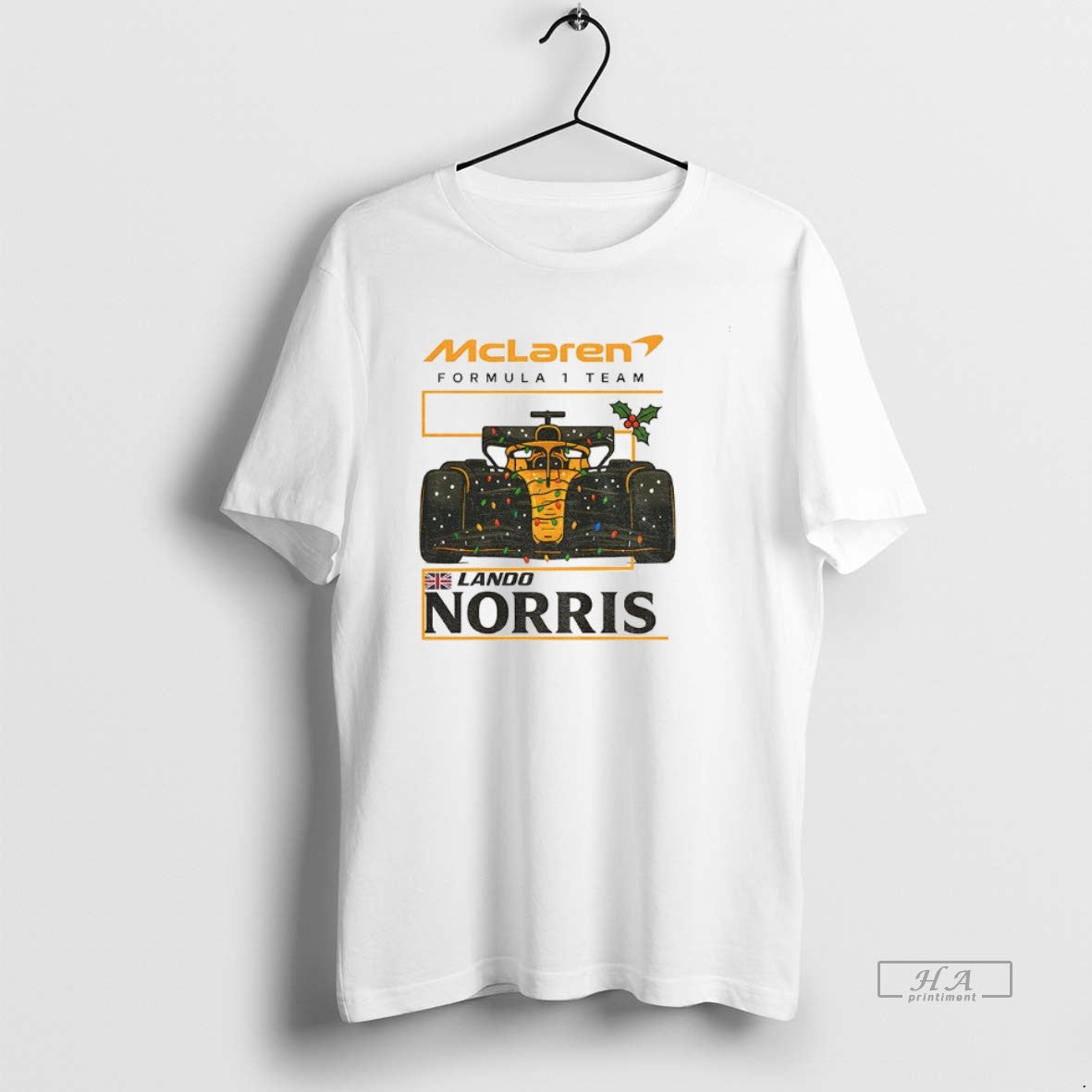 Official Norris Formula One Mclaren Merry - Adult & Kids T-Shirts, Sweatshirts & Hoodies apparel design preview 1