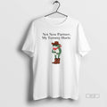 Official Not Now Partner My Tummy Hurts Cowboy Frog - Adult & Kids T-Shirts, Sweatshirts & Hoodies apparel design preview 1