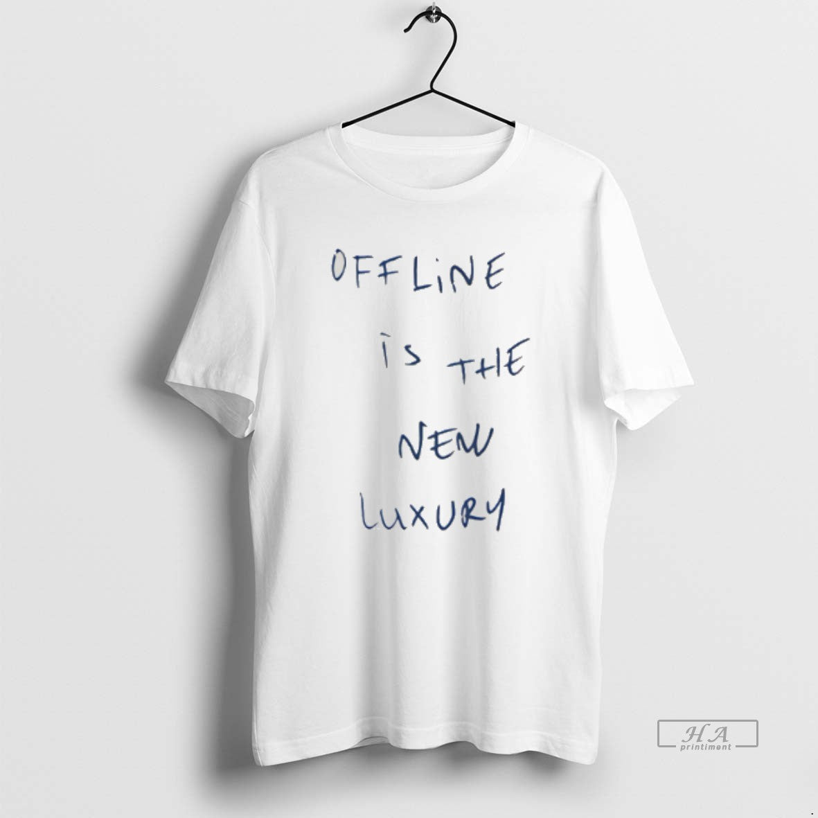 Official Offline Is The New Luxury - Adult & Kids T-Shirts, Sweatshirts & Hoodies apparel design preview 1