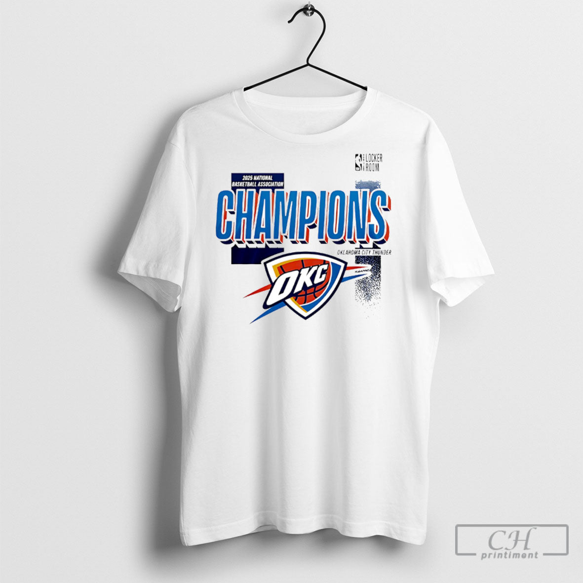 Official Oklahoma City Thunder 2025 Nba Finals - Adult & Kids T-Shirts, Sweatshirts & Hoodies apparel design preview 1