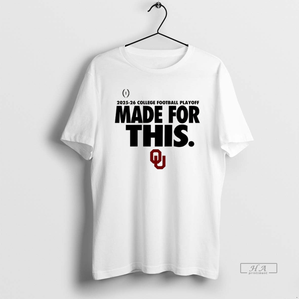 Official Oklahoma Sooners 2025 26 College Football - Adult & Kids T-Shirts, Sweatshirts & Hoodies apparel design preview 1