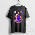 Official Olivia Miles 5 Tcu Horned Frogs Here To Hoop - Adult & Kids T-Shirts, Sweatshirts & Hoodies apparel design preview 1