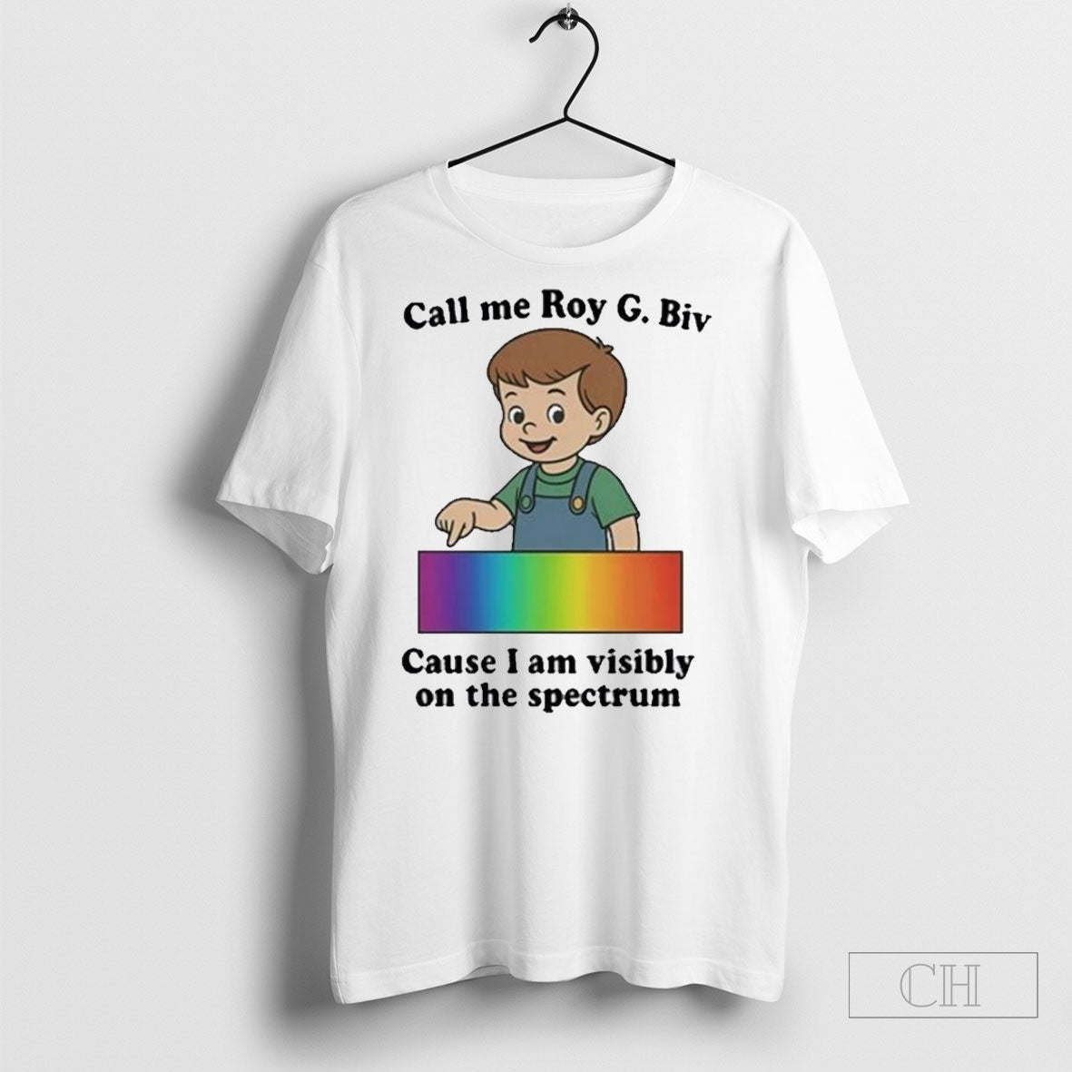 Official Orbital Call Me Roy G Biv Cause I Am Visibly - Adult & Kids T-Shirts, Sweatshirts & Hoodies apparel design preview 1