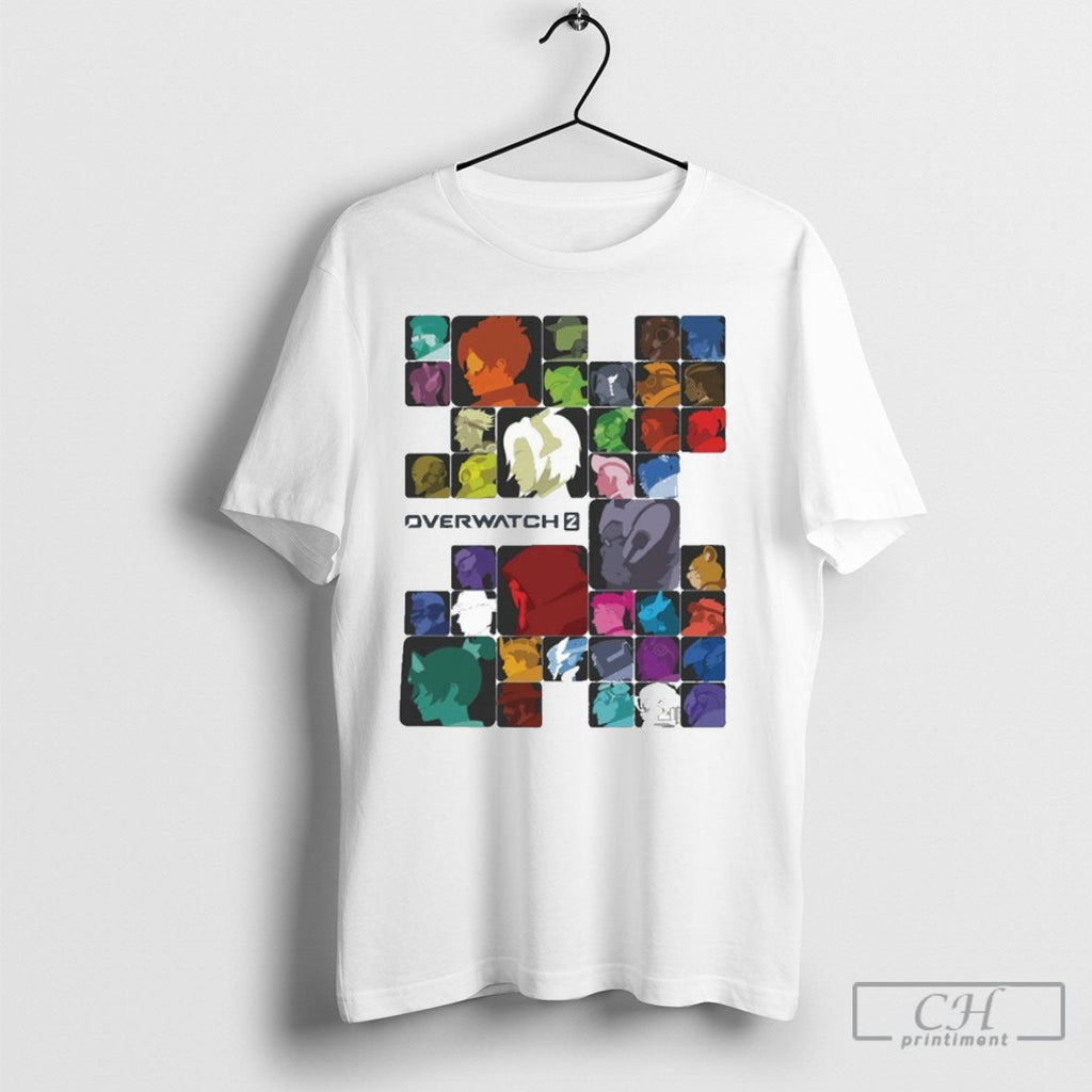 Official Overwatch 2 Heroes - Adult & Kids T-Shirts, Sweatshirts & Hoodies apparel design preview 1