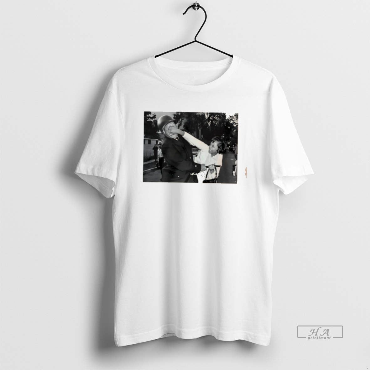 Official Pamela Echols Punching A Policeman - Adult & Kids T-Shirts, Sweatshirts & Hoodies apparel design preview 1