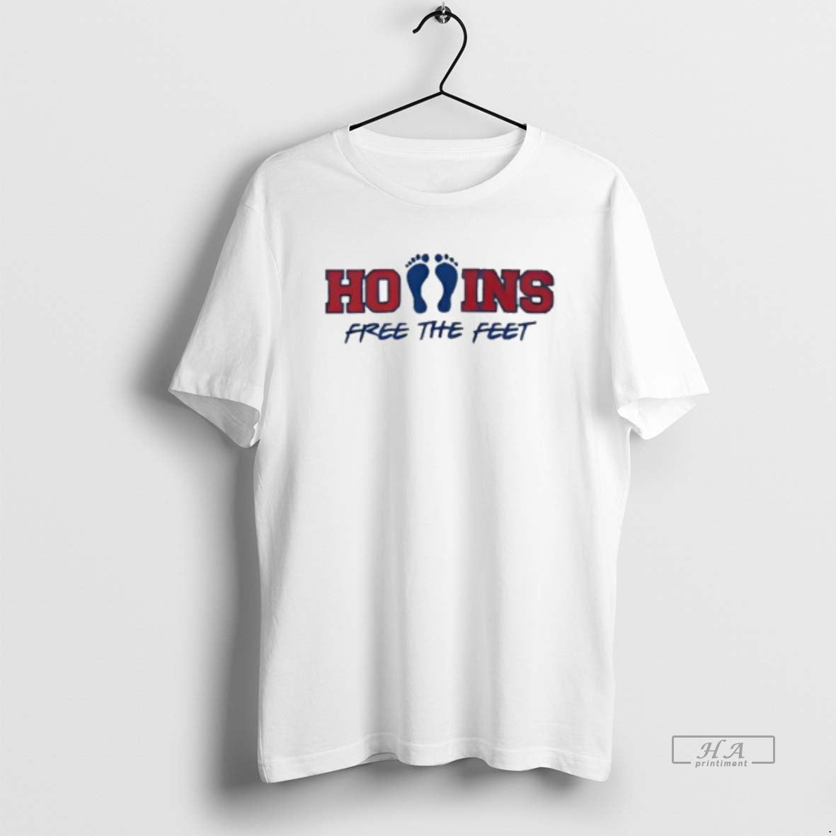 Official Patriots Mack Hollins Free Feet - Adult & Kids T-Shirts, Sweatshirts & Hoodies apparel design preview 1