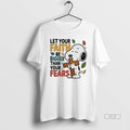 Official Peanuts Cross Let Your Faith Be Bigger Than - Adult & Kids T-Shirts, Sweatshirts & Hoodies apparel design preview 1