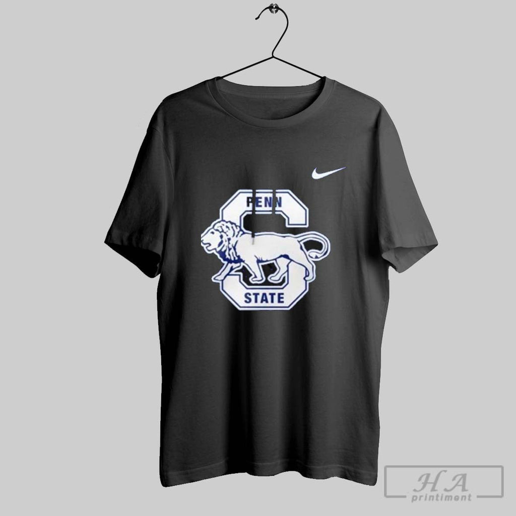 Official Penn State Nittany Lions Old Logo Wordmark - Adult & Kids T-Shirts, Sweatshirts & Hoodies apparel design preview 1