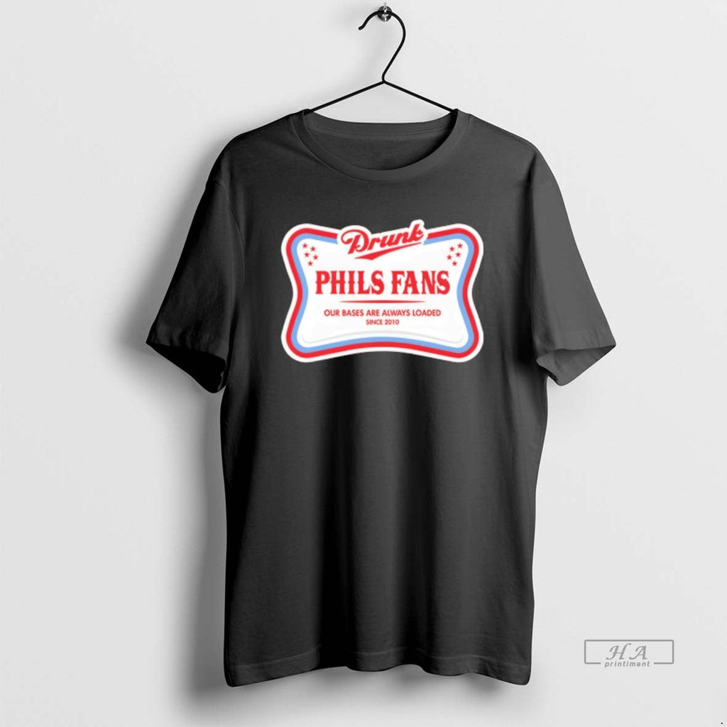 Official Philadelphia Phillies Drunk Phils Fans Our - Adult & Kids T-Shirts, Sweatshirts & Hoodies apparel design preview 1