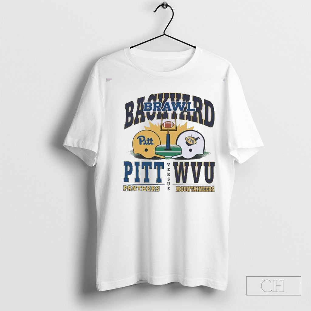 Official Pitt Panthers Backyard Brawl Versus Wvu - Adult & Kids T-Shirts, Sweatshirts & Hoodies apparel design preview 1
