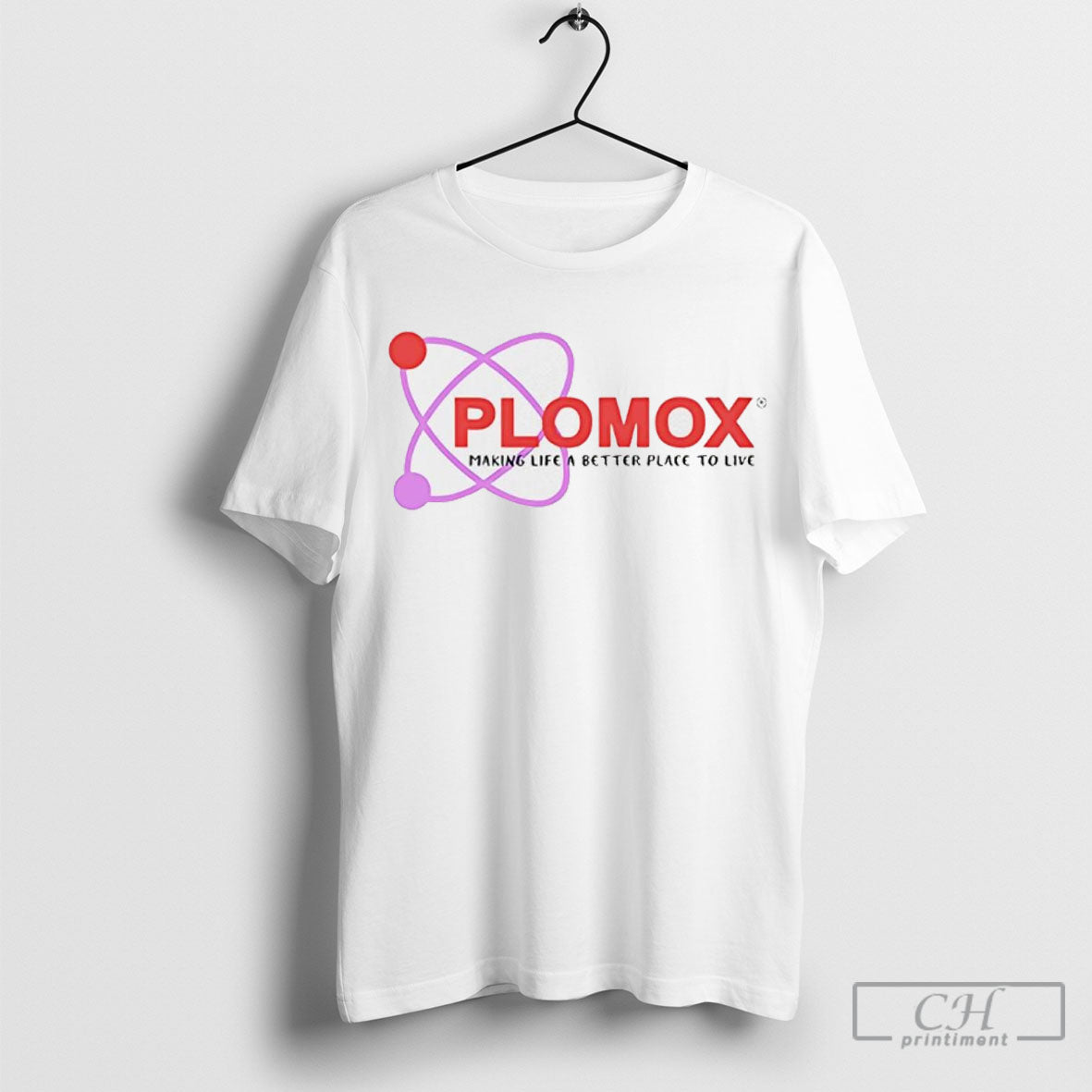 Official Plomox Making Life A Better Place To Live - Adult & Kids T-Shirts, Sweatshirts & Hoodies apparel design preview 1
