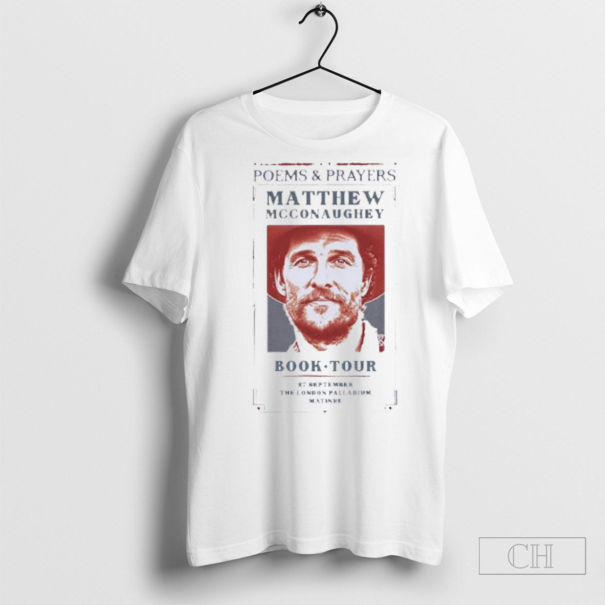 Official Poems And Prayers Matthew Mcconaughey Book - Adult & Kids T-Shirts, Sweatshirts & Hoodies apparel design preview 1