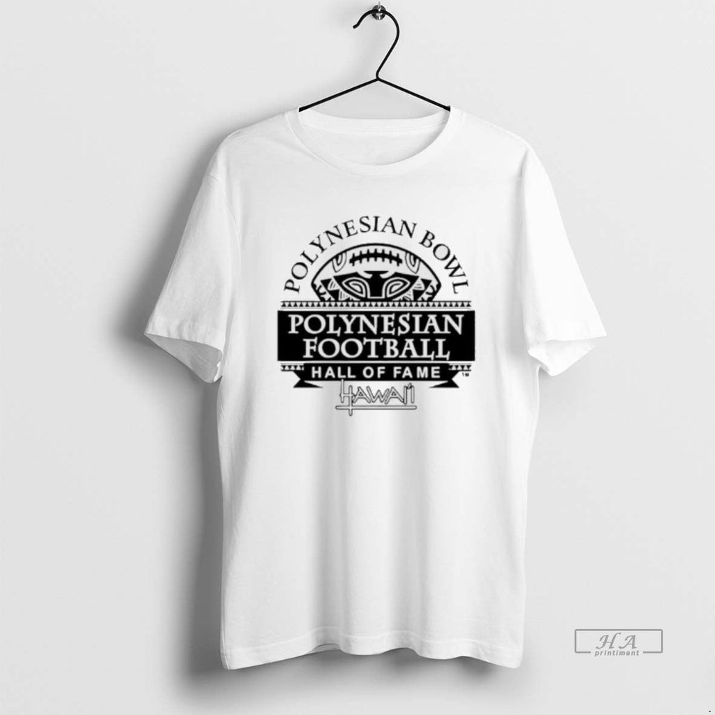 Official Polynesian Bowl Football Hall Fame Hawai - Adult & Kids T-Shirts, Sweatshirts & Hoodies apparel design preview 1