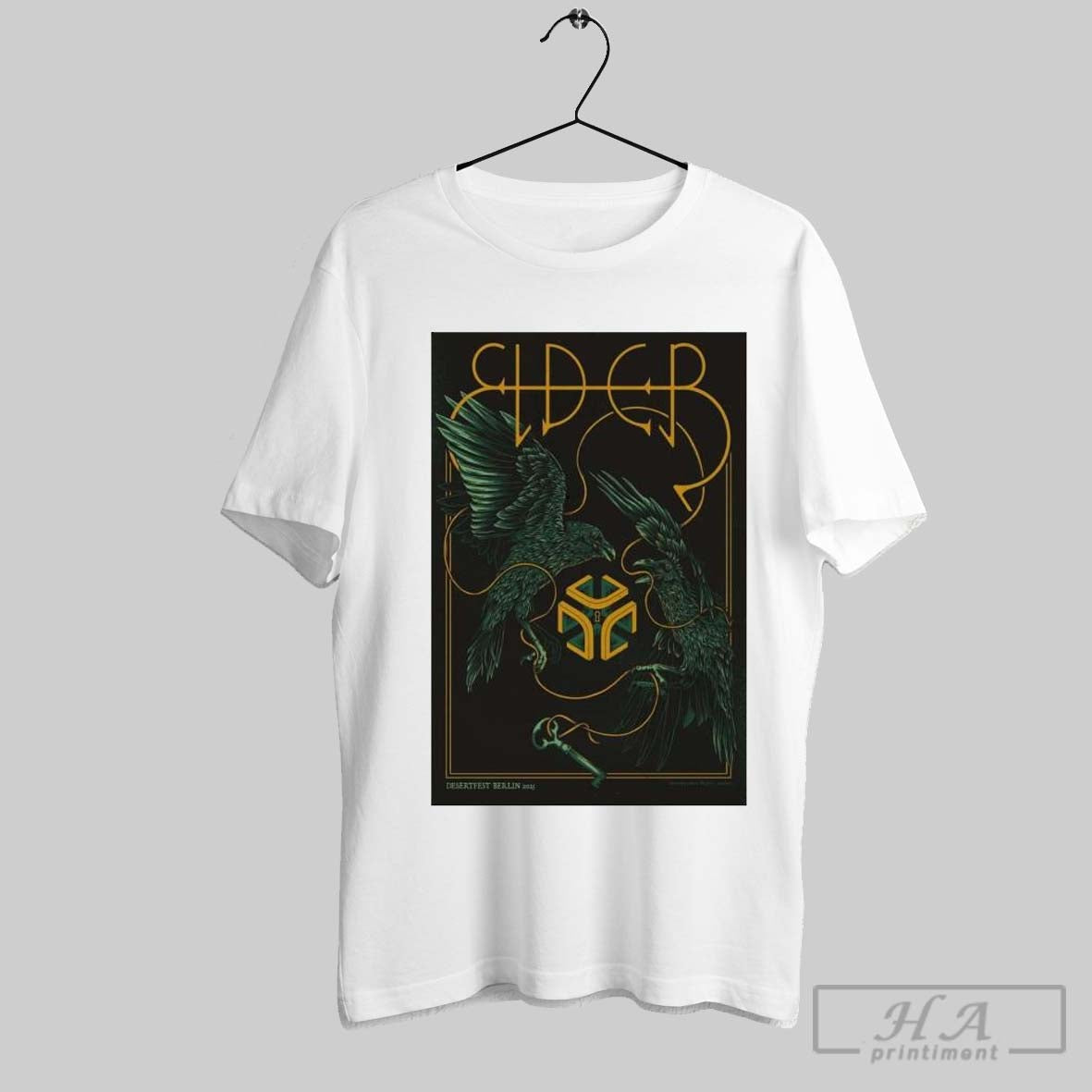 Official Poster Elder Desertfest Berlin Tour 2025 - Adult & Kids T-Shirts, Sweatshirts & Hoodies apparel design preview 1