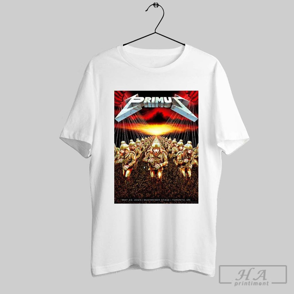 Official Poster Primus At Budweiser Stage On May 22 - Adult & Kids T-Shirts, Sweatshirts & Hoodies apparel design preview 1